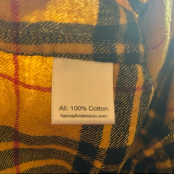 Hannah Andersson baby button down shirts lot of 2 6-12 months - Picture 10 of 12